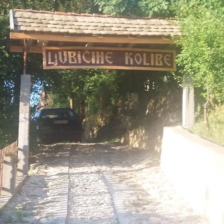 Chalet Ljubicine Kolibe Golubinje Kültér fotó