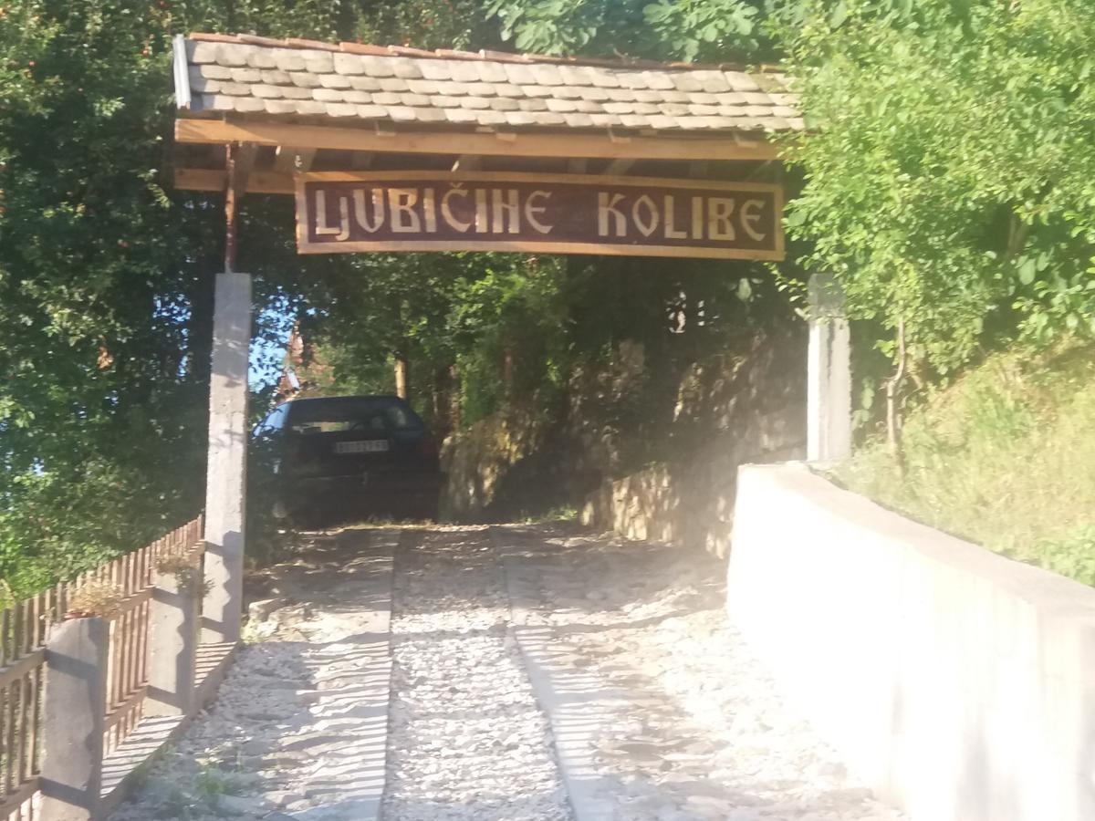 Chalet Ljubicine Kolibe Golubinje Kültér fotó